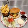Dubbel Cheeseburger Menu